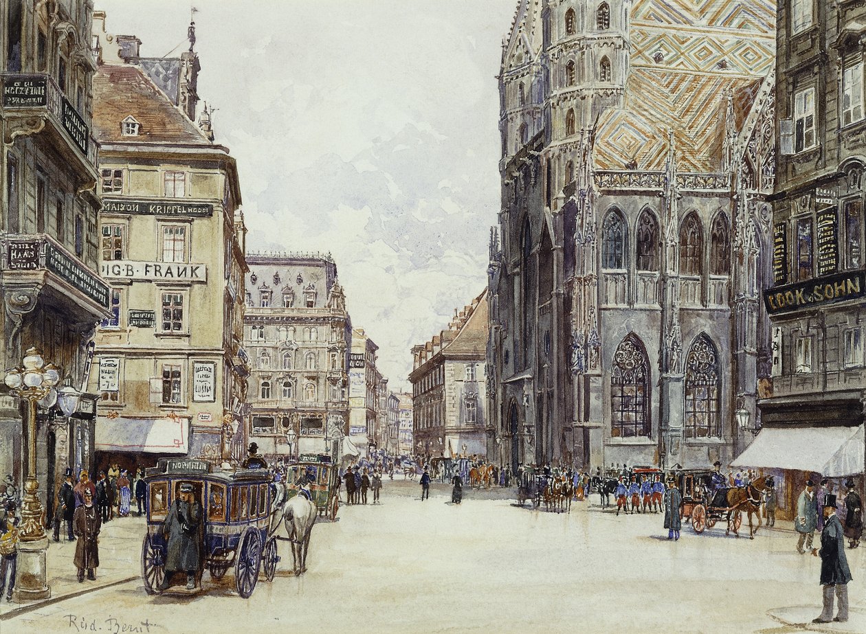 Stefan Platz, Vídeň od Rudolf Bernt