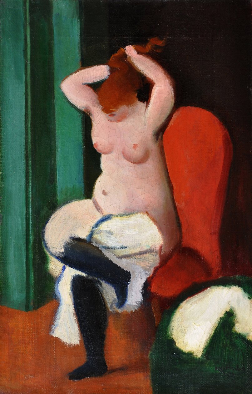 Toaletní pár Rudolf Kremlička (1886-1932) od Rudolf Kremlicka