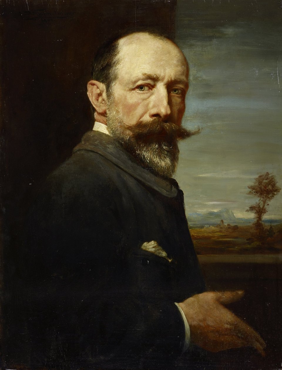 autoportrét od Rudolf Michael Kuppelmayr