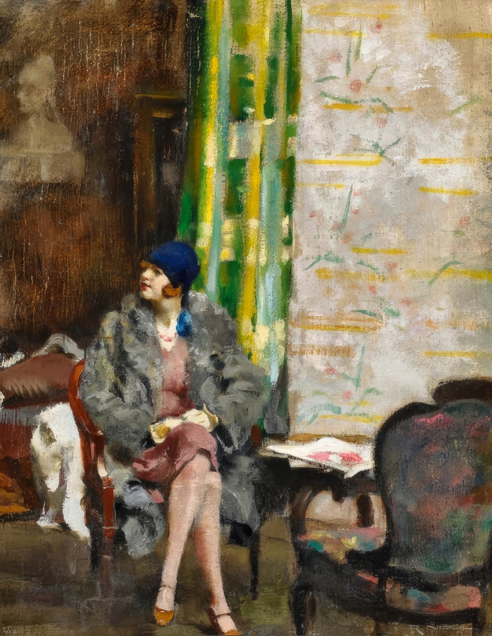 Modrý klobouk od Rudolf Nissl