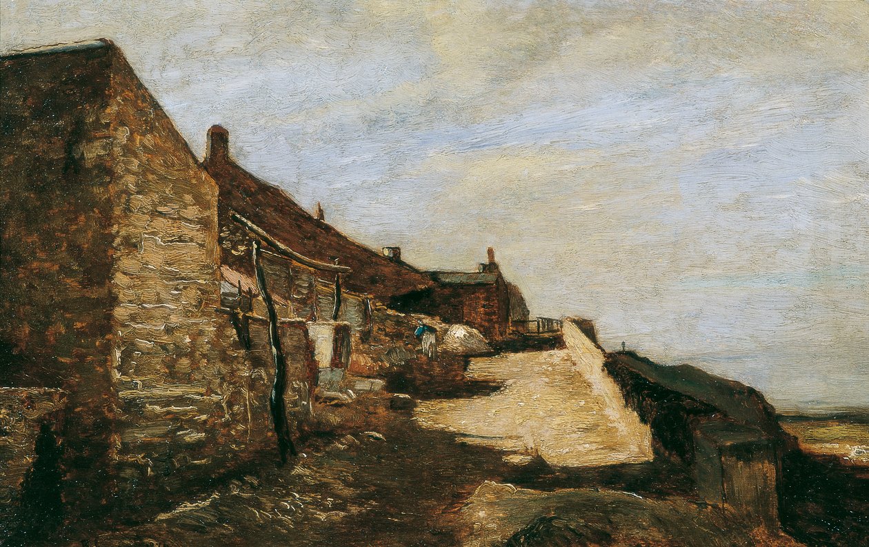 Bridge of Moutiers v Thiers od Rudolf Ribarz