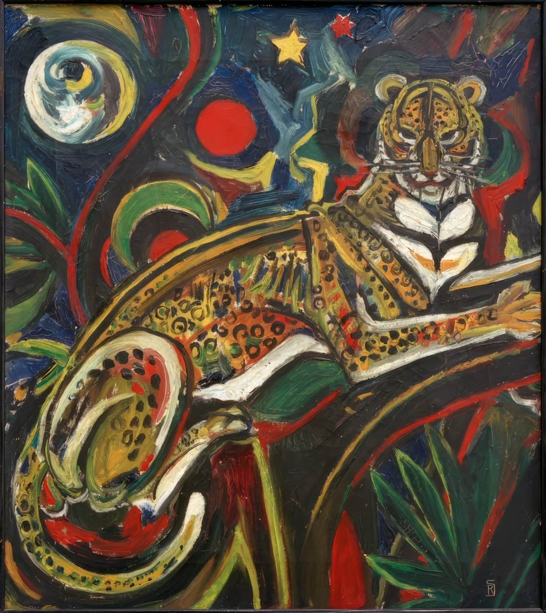 Leopard od Rudolf Schlichter