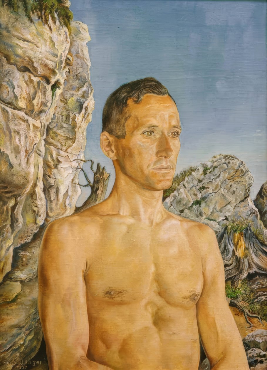 Ernst Jünger od Rudolf Schlichter