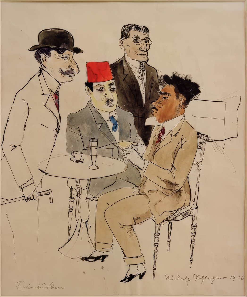 Filmové Turci od Rudolf Schlichter