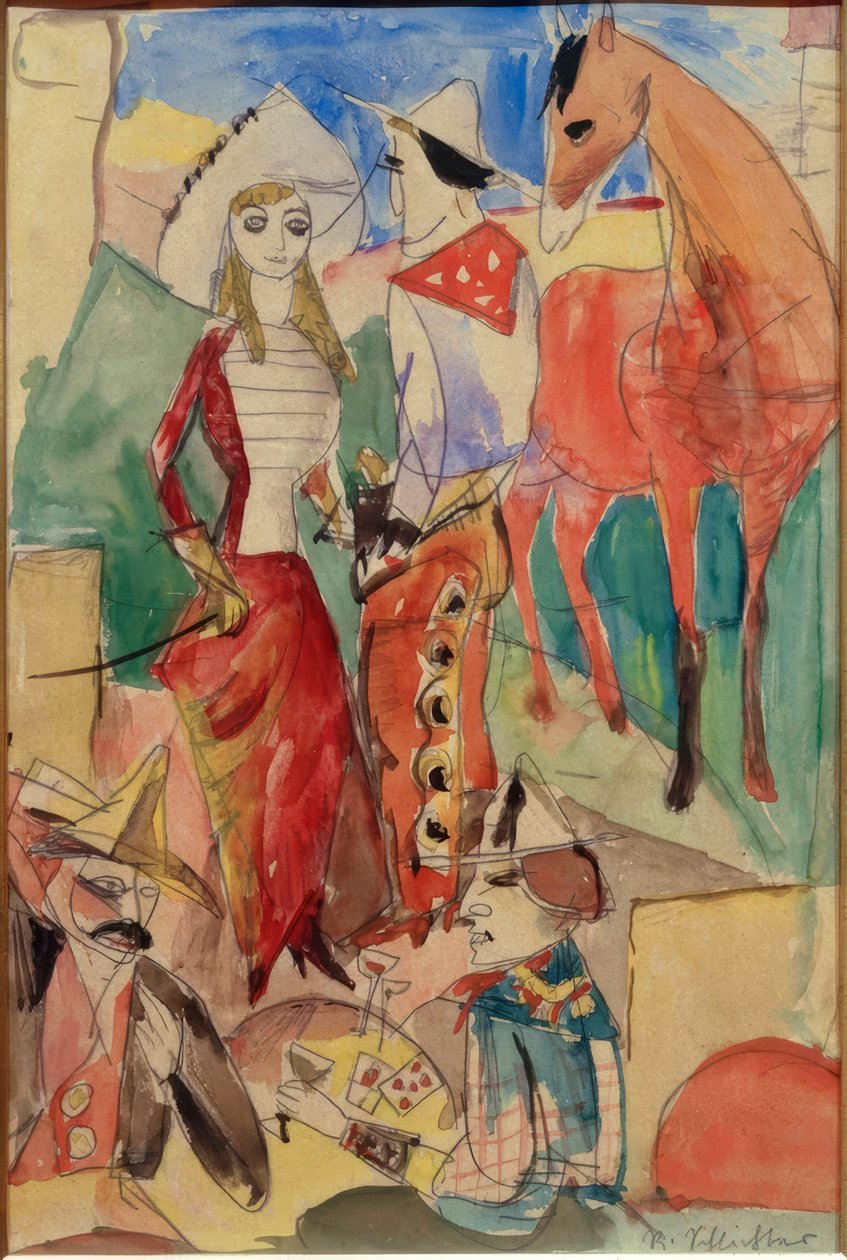 Divoký západ od Rudolf Schlichter