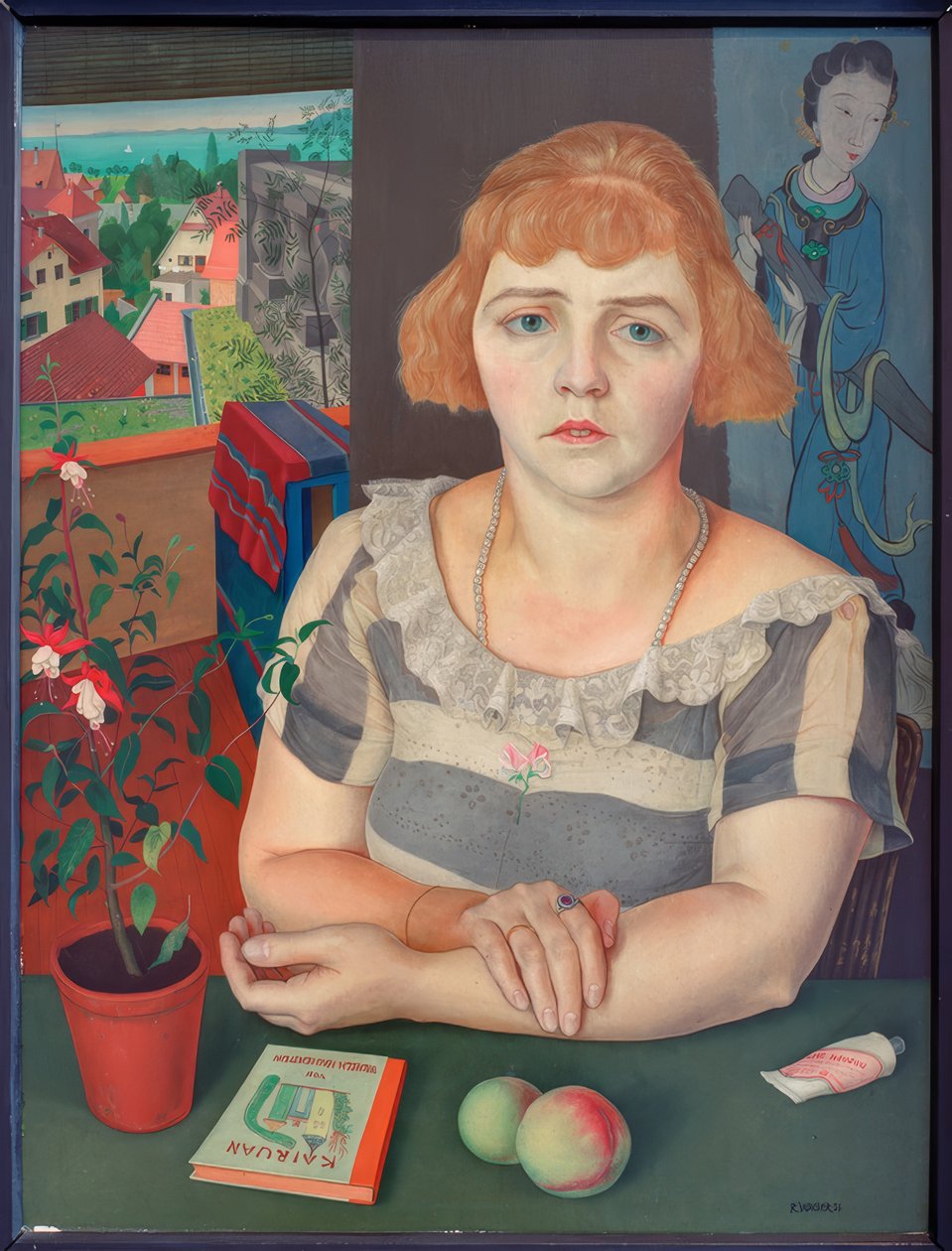 Portrét Ilse od Rudolf Wacker