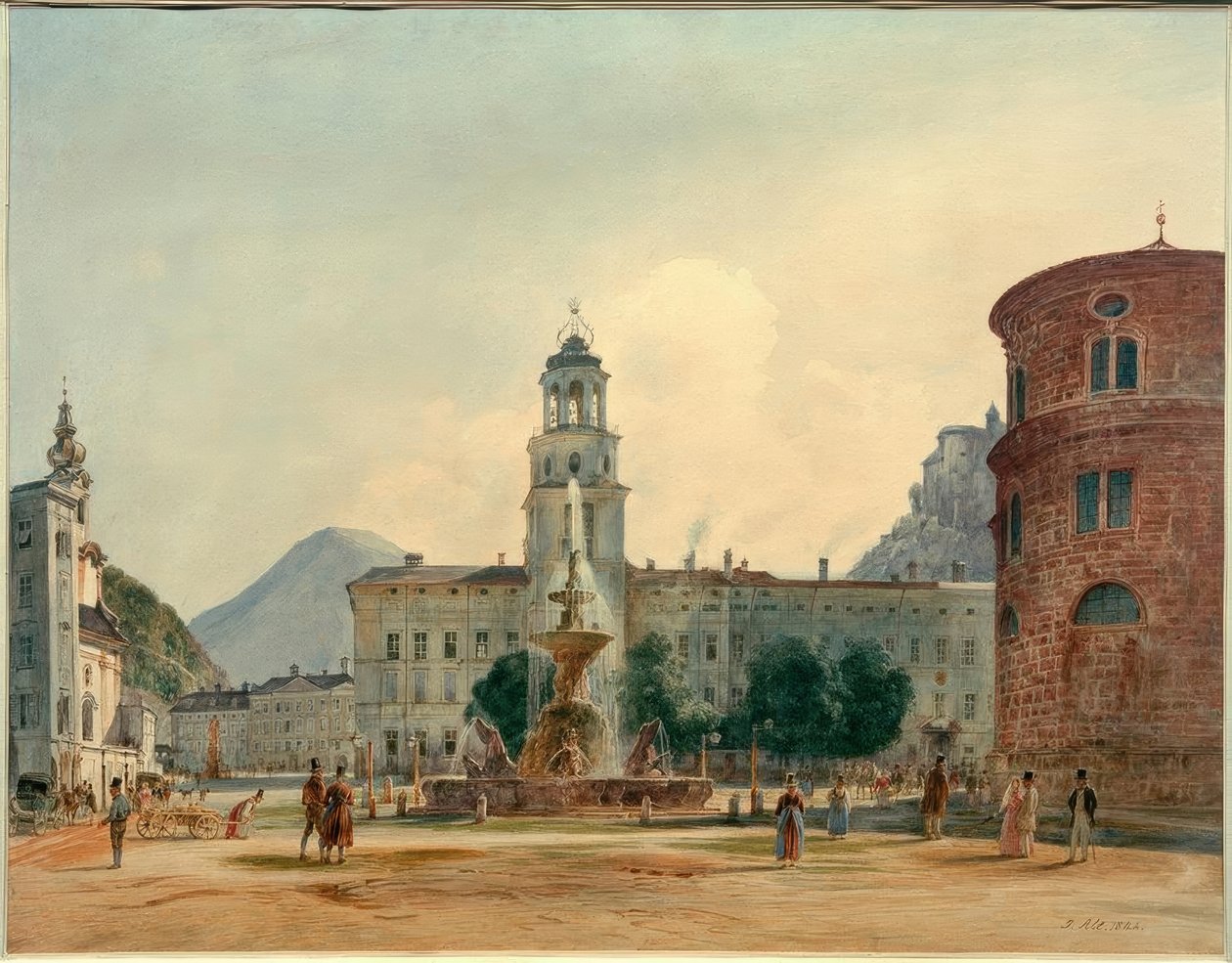 Salzburg (Rakousko), od Rudolf von Alt