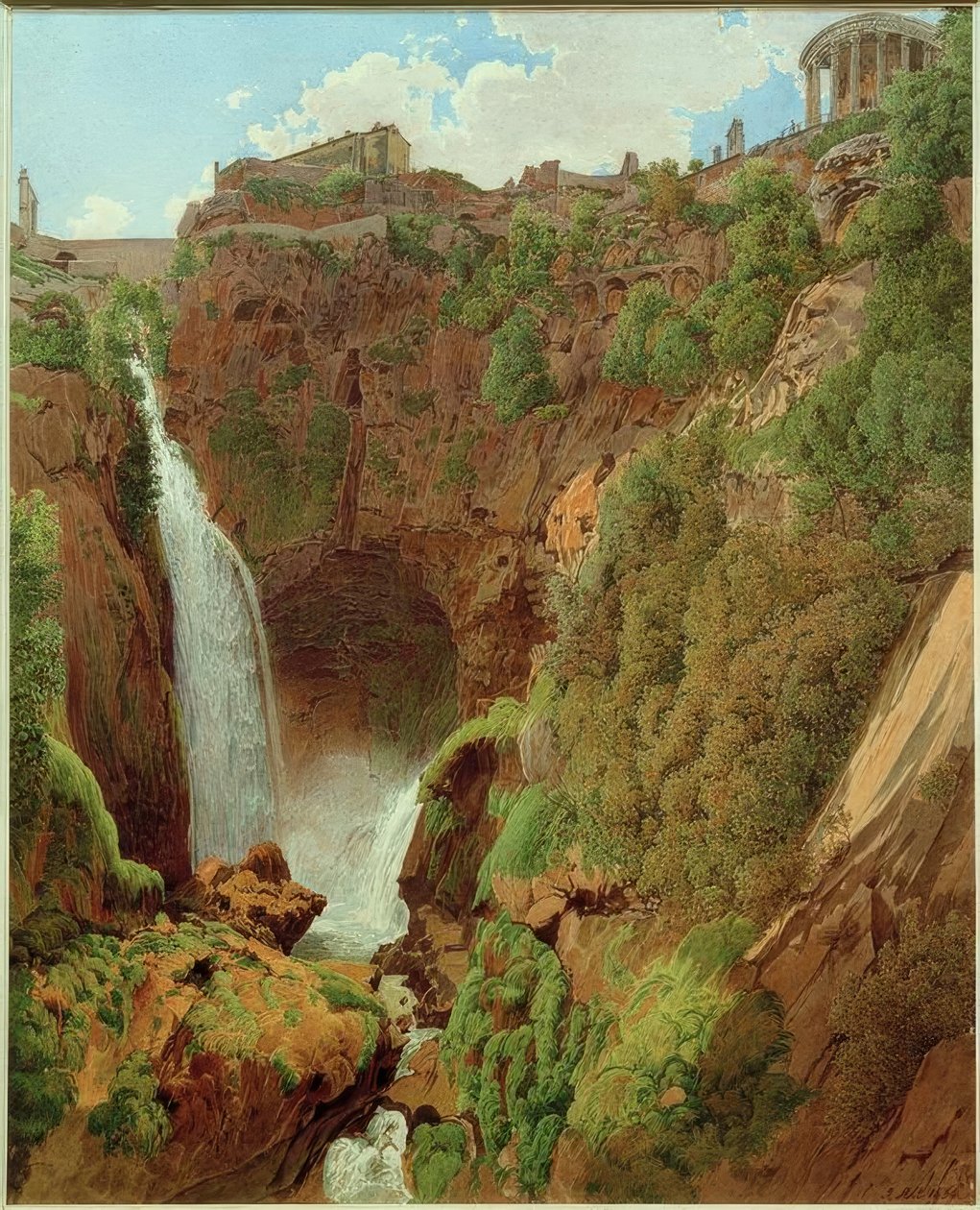 Tivoli (Latium, Itálie), od Rudolf von Alt