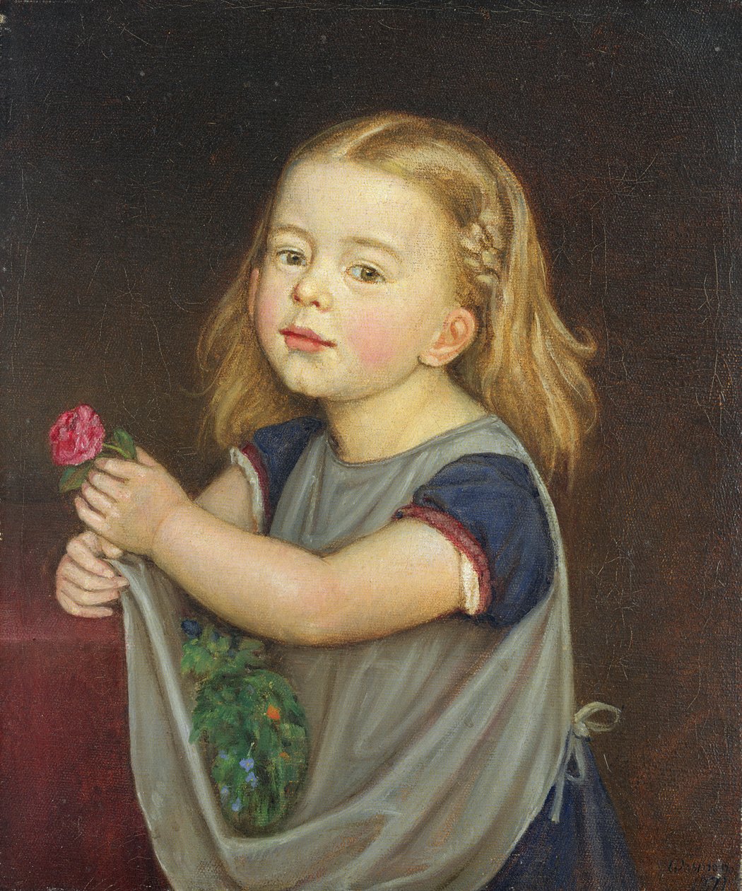 Antonia Franziska Romana Wasmannová (1866-1944) 1871 od Rudolph Friedrich Wasmann