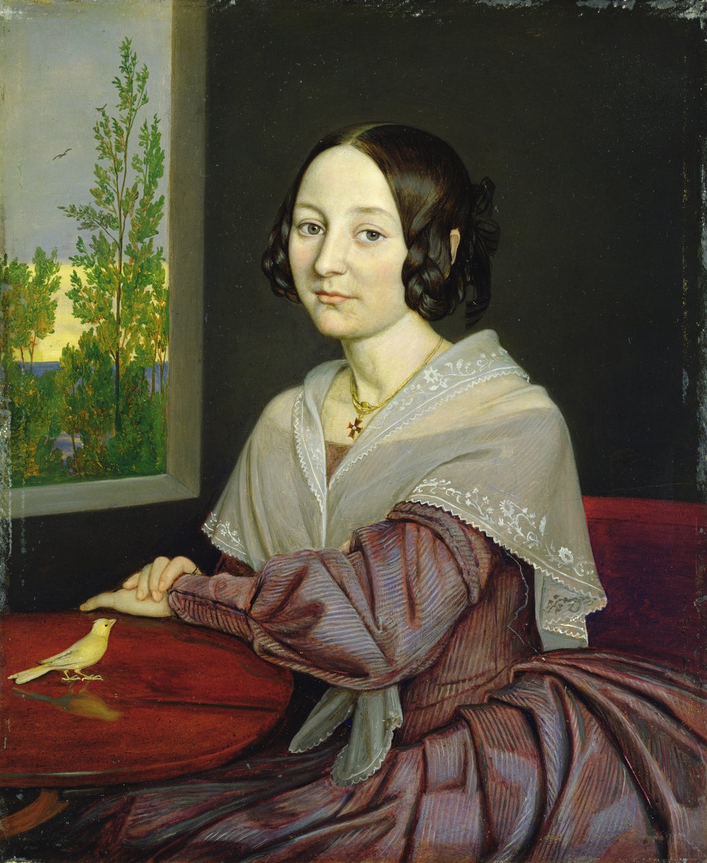 Caroline Luise Mathilde Wasmann (1823-67), 1843 (viz 152286) od Rudolph Friedrich Wasmann