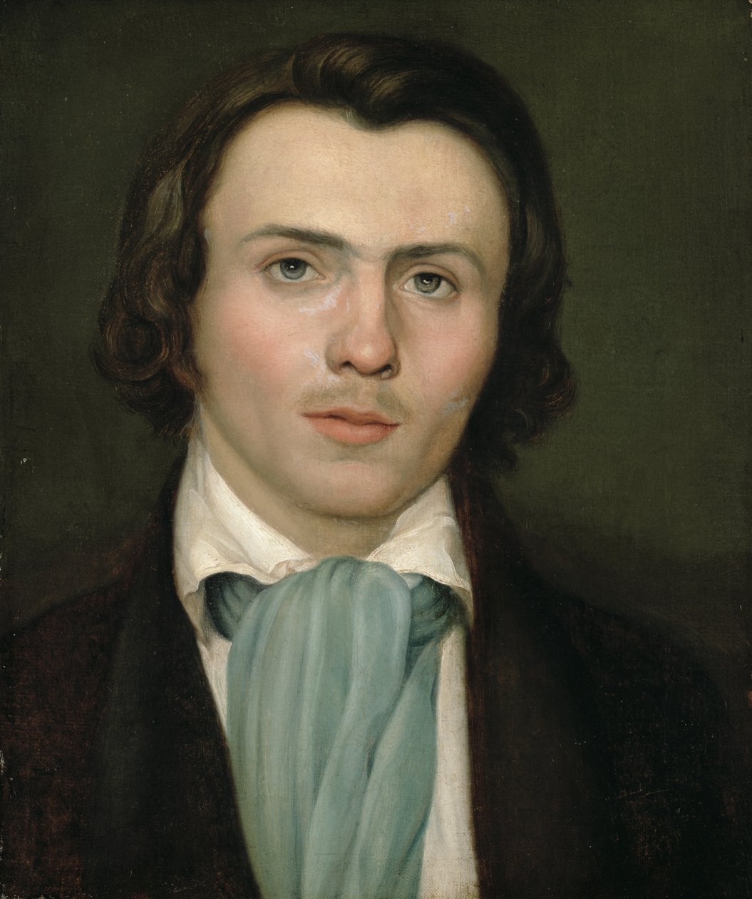 Portrét mladého muže od Rudolph Friedrich Wasmann