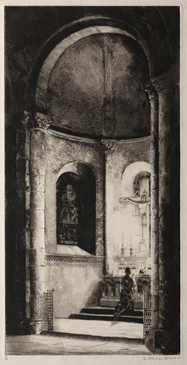 Křižácká vigilie od Rudolph Stanley Brown