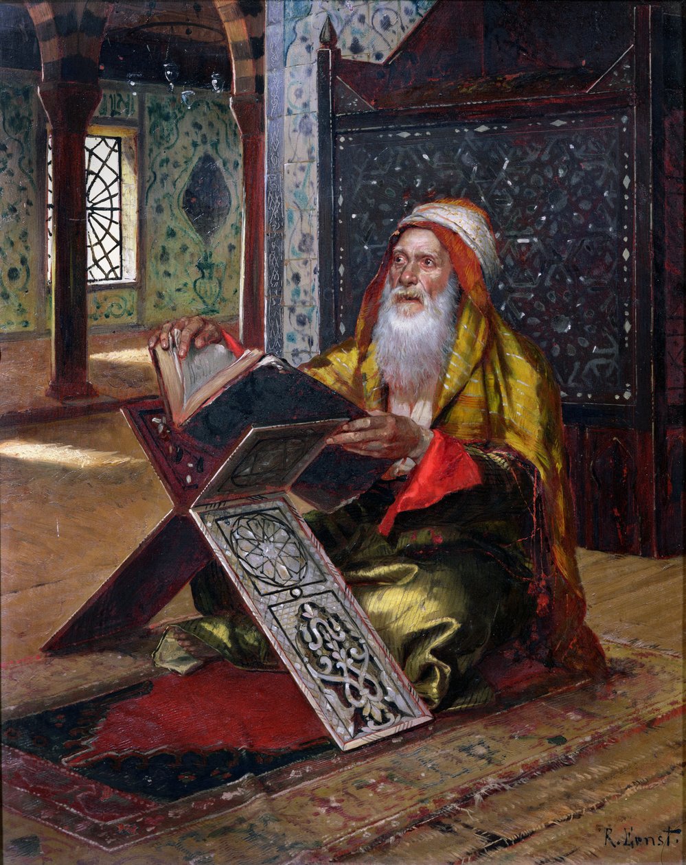 Řečnický pult od Rudolphe Ernst
