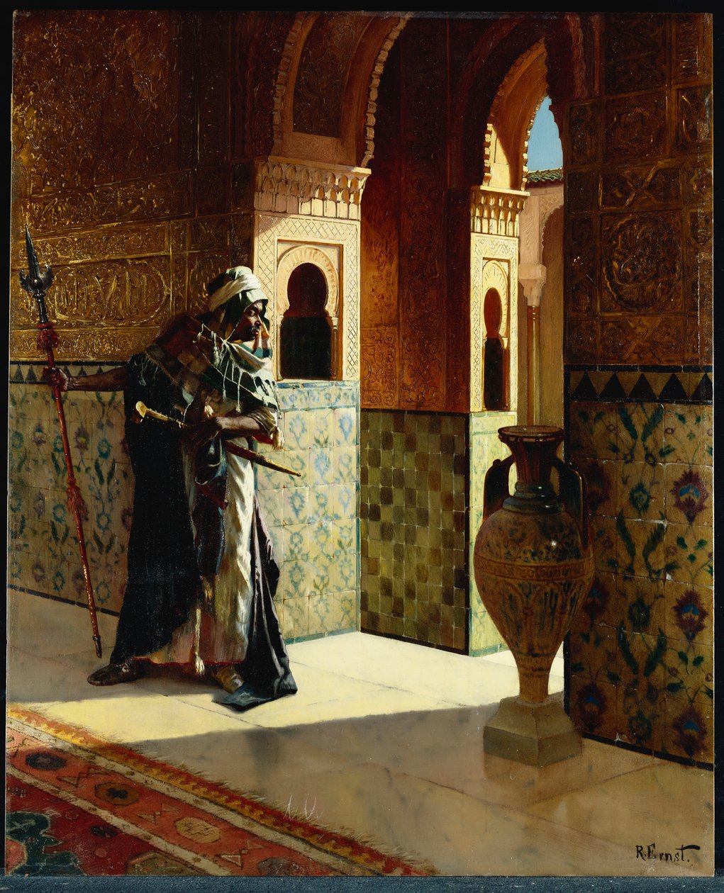 Maurská garda, Alhambra od Rudolphe Ernst