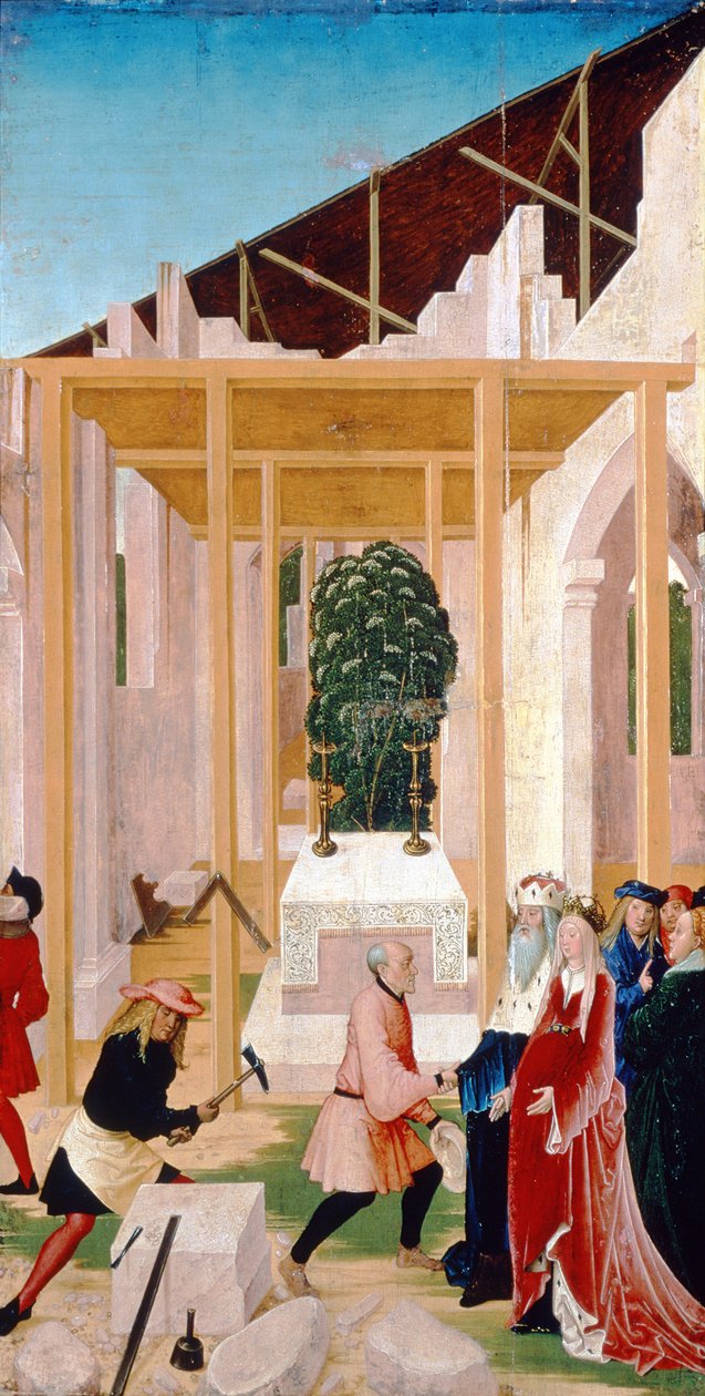 Scéna z Legendy o sv. Leopoldovi, 1505 (tempera na panelu) od Rueland Frueauf