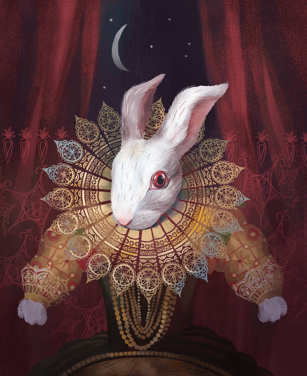 White Like the Moon, 2016, ( od Runa Anastasiya Rudaya