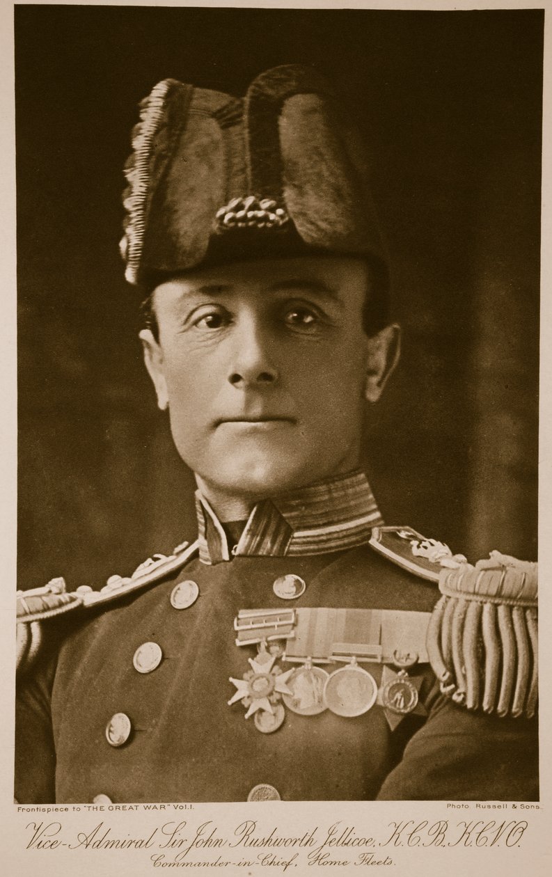 Viceadmirál sir John Rushworth Jellicoe od Russell & Sons Photography