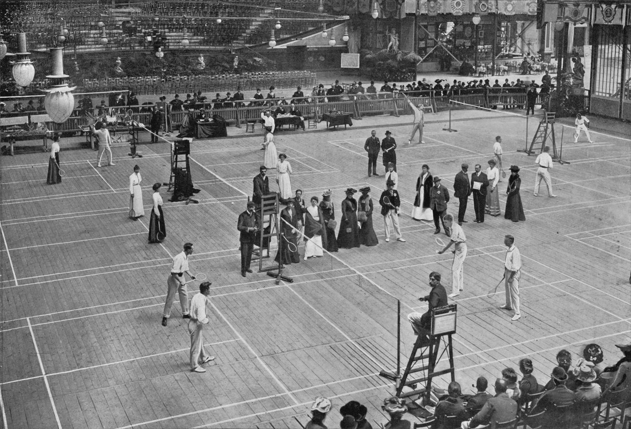 Badmintonový turnaj v Crystal Palace, 1902, 1903 od Russell and Sons