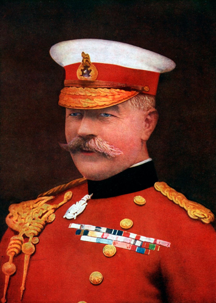 Polní maršál Earl Kitchener z Chartúmu, ministr války, 1914-1916, c1920 od Russell and Sons