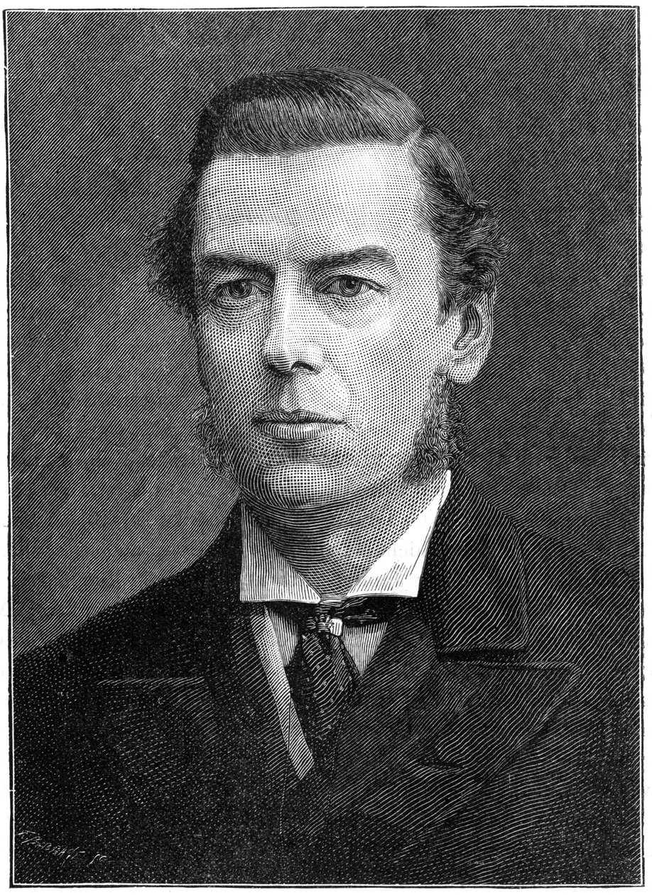 Joseph Chamberlain , britský liberální politik, 1900. od Russell and Sons