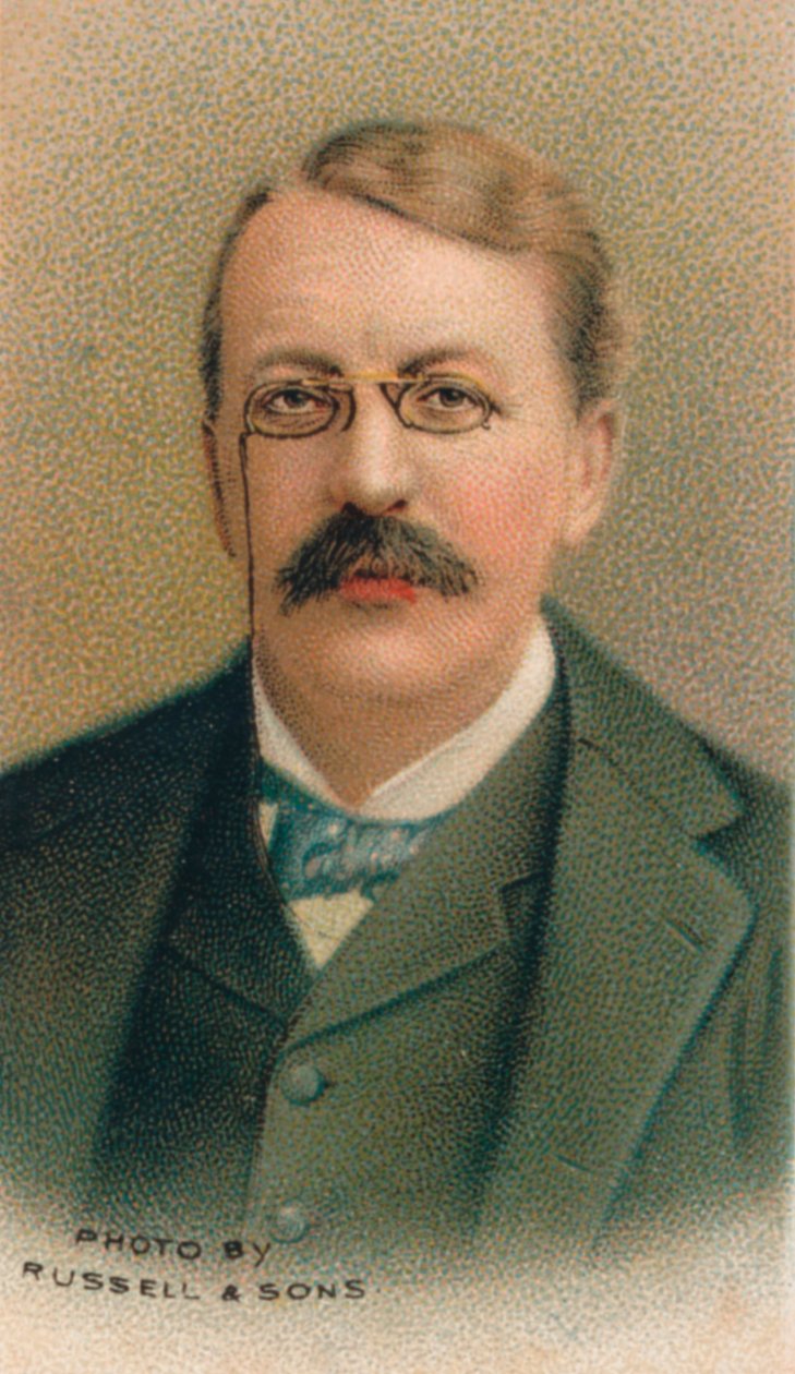 Sir Charles Villiers Stanford 1852-1924, irský skladatel, učitel hudby a dirigent, 1911 od Russell and Sons
