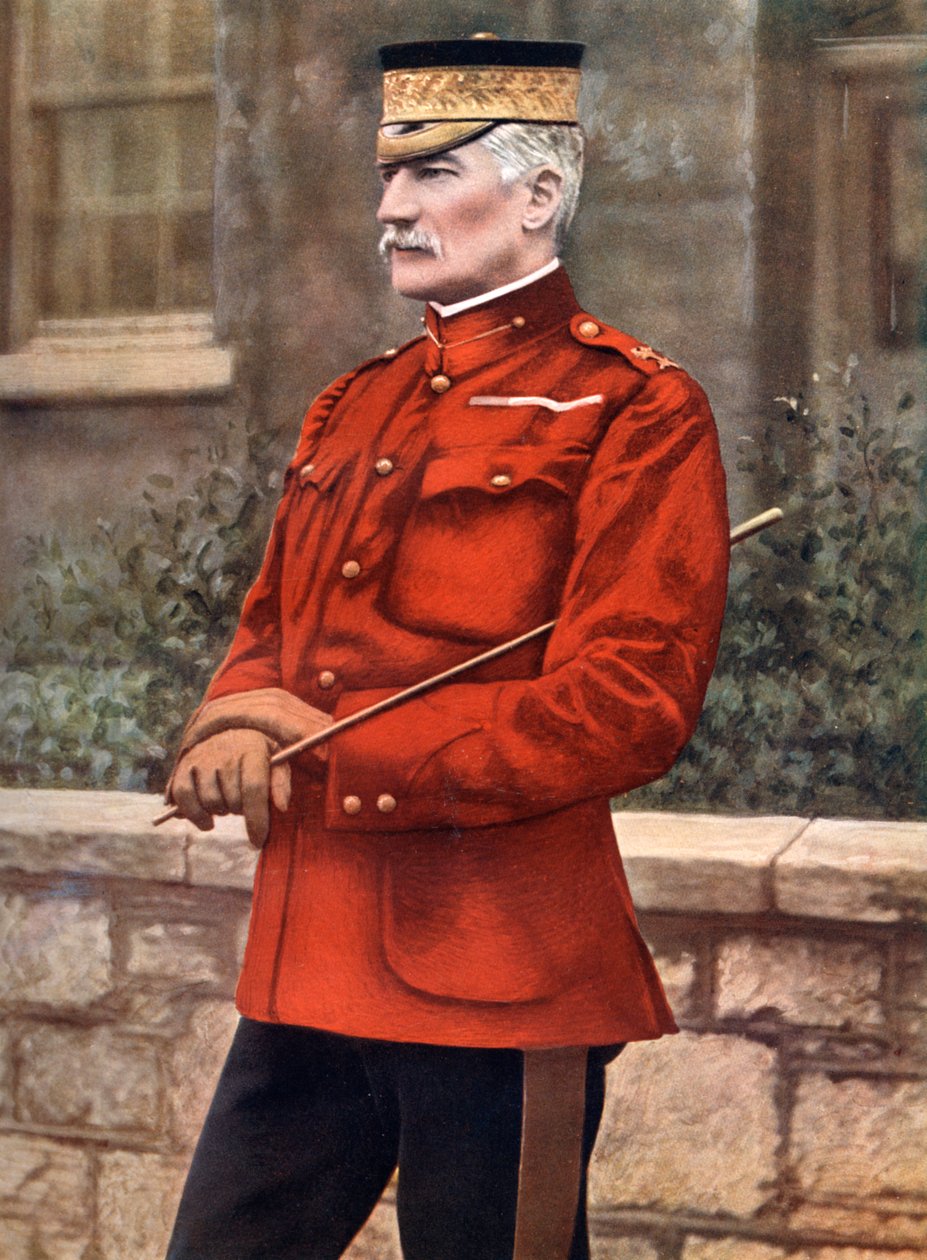 Sir Frederick William Edward Forestier Forestier-Walker, britský voják, 1902. od Russell and Sons