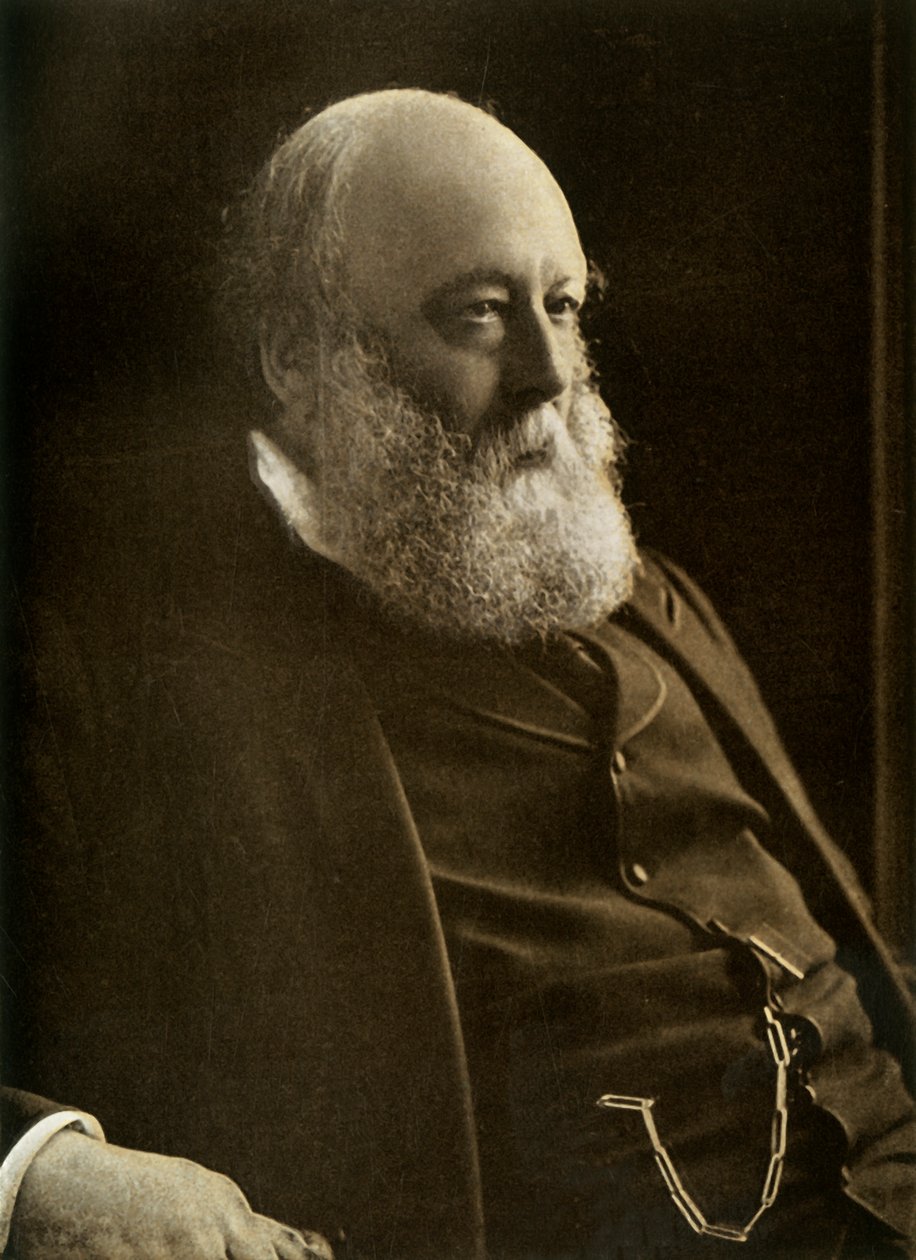 „Marquis of Salisbury, KG, předseda vlády a ministr zahraničí“, 1900. od Russell and Sons