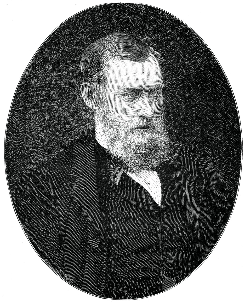 William Edward Forster, britský průmyslník z 19. století a státník Liberální strany, 1900. od Russell and Sons