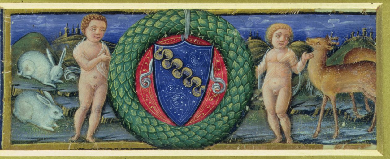 Erb rodiny Marcello od Russi Francesco di Giovanni de