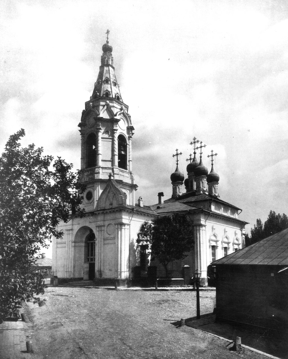 Kostel Zvěstování Panny Marie na březích, poblíž Plyushchikha, Moskva od Russian Photographer