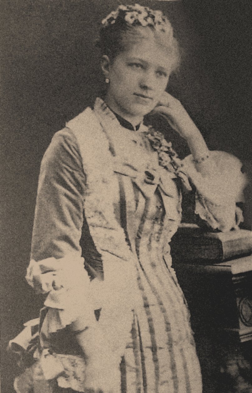 Polina Karpáková, první Odette-Odile, kolem roku 1875 od Russian Photographer