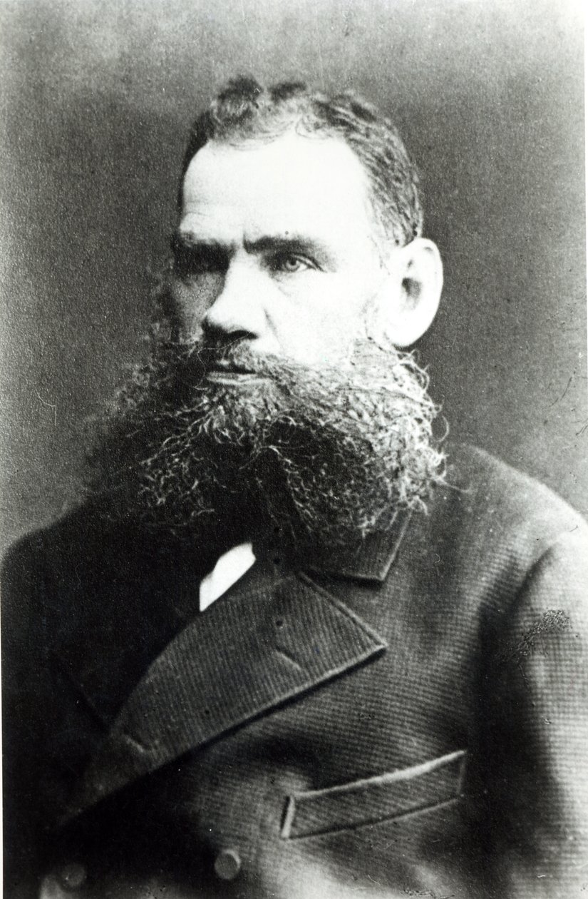 Portrét Lva Nikolajeviče Tolstého od Russian Photographer