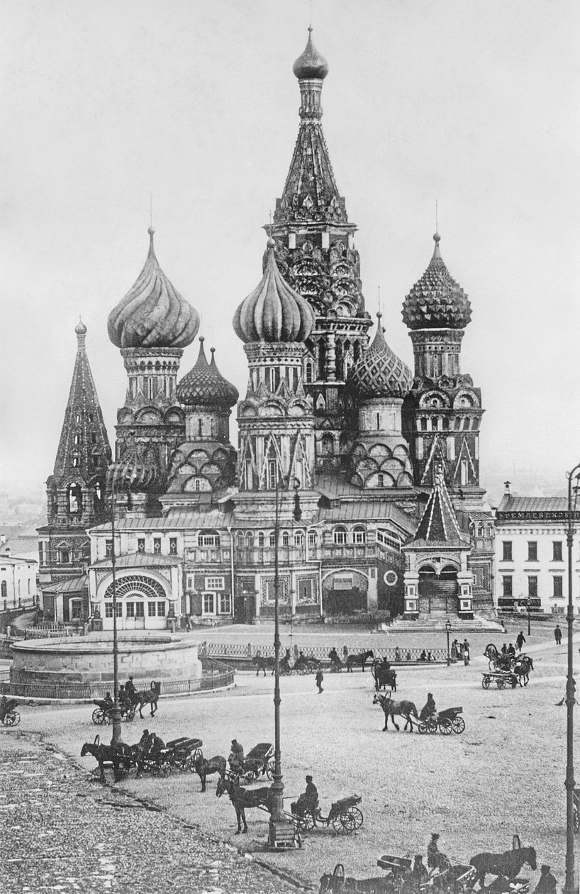 Katedrála svatého Basila Blaženého na Rudém náměstí v Moskvě od Russian Photographer
