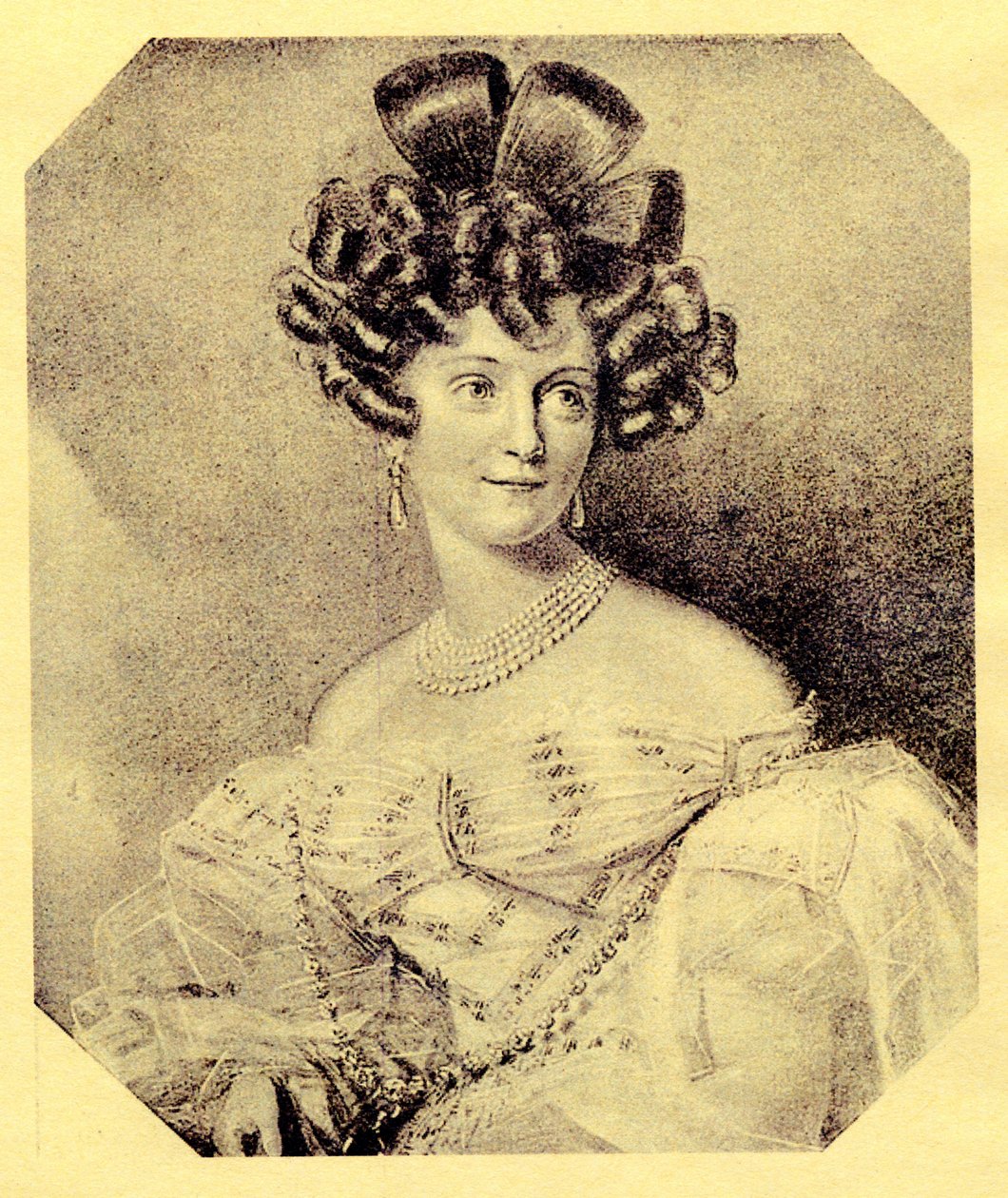 Princezna Carolyne zu Sayn-Wittgenstein, kolem roku 1840 od Russian School