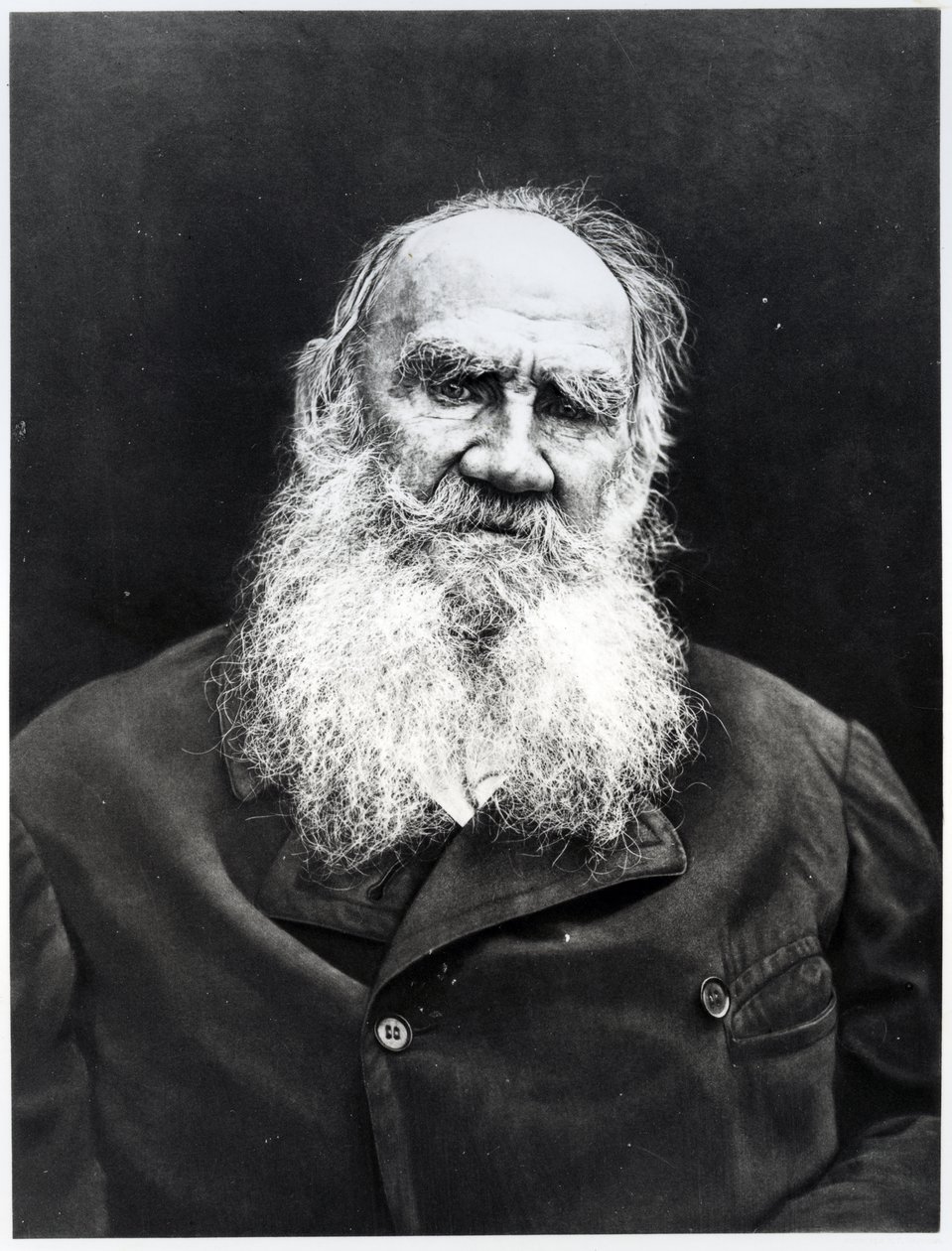 Lev Tolstoj (čb fotografie) od Russian Photographer