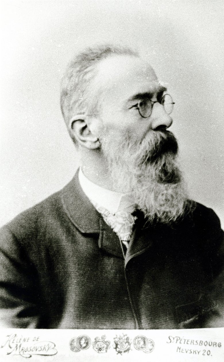 Nikolai Andreyevich Římsky-Korsakov od Russian School