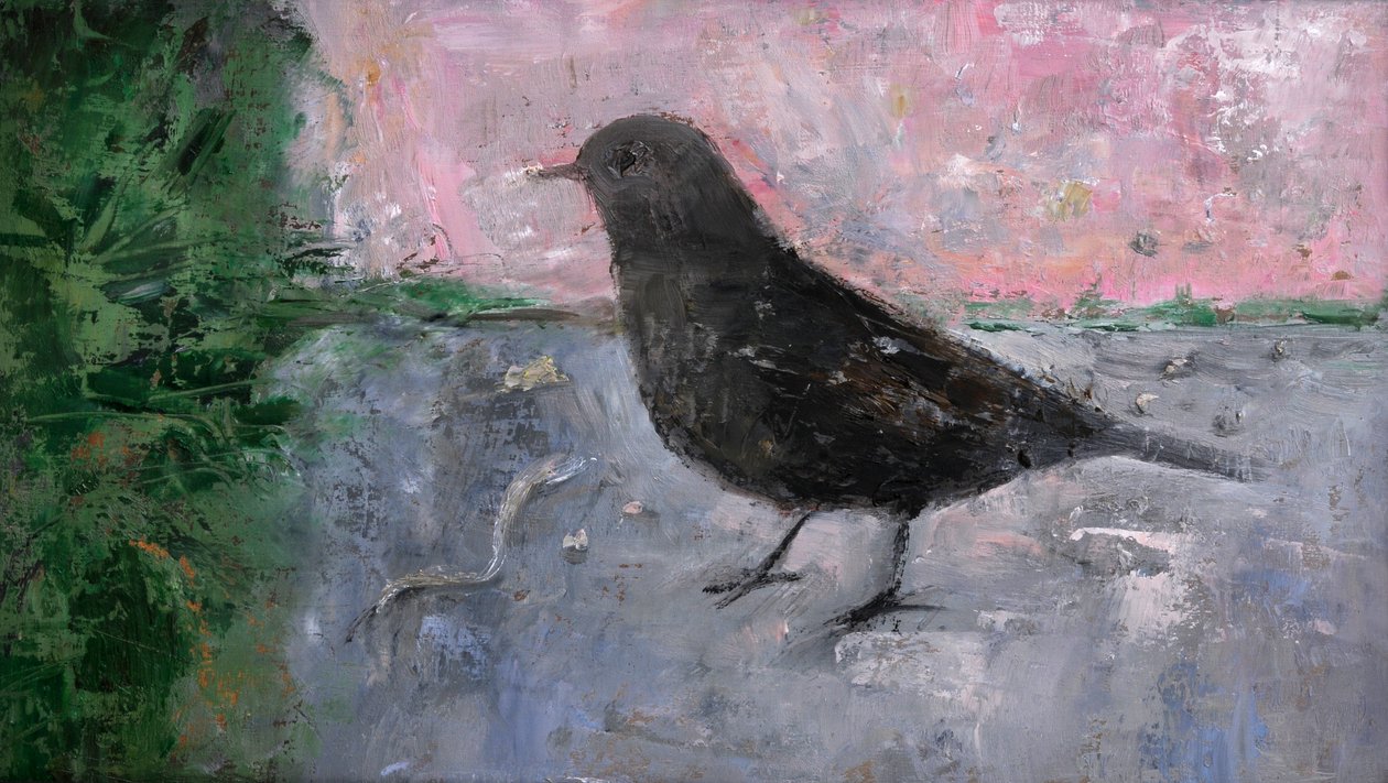 The Early Bird, 2008 (olej na dřevě) od Ruth Addinall