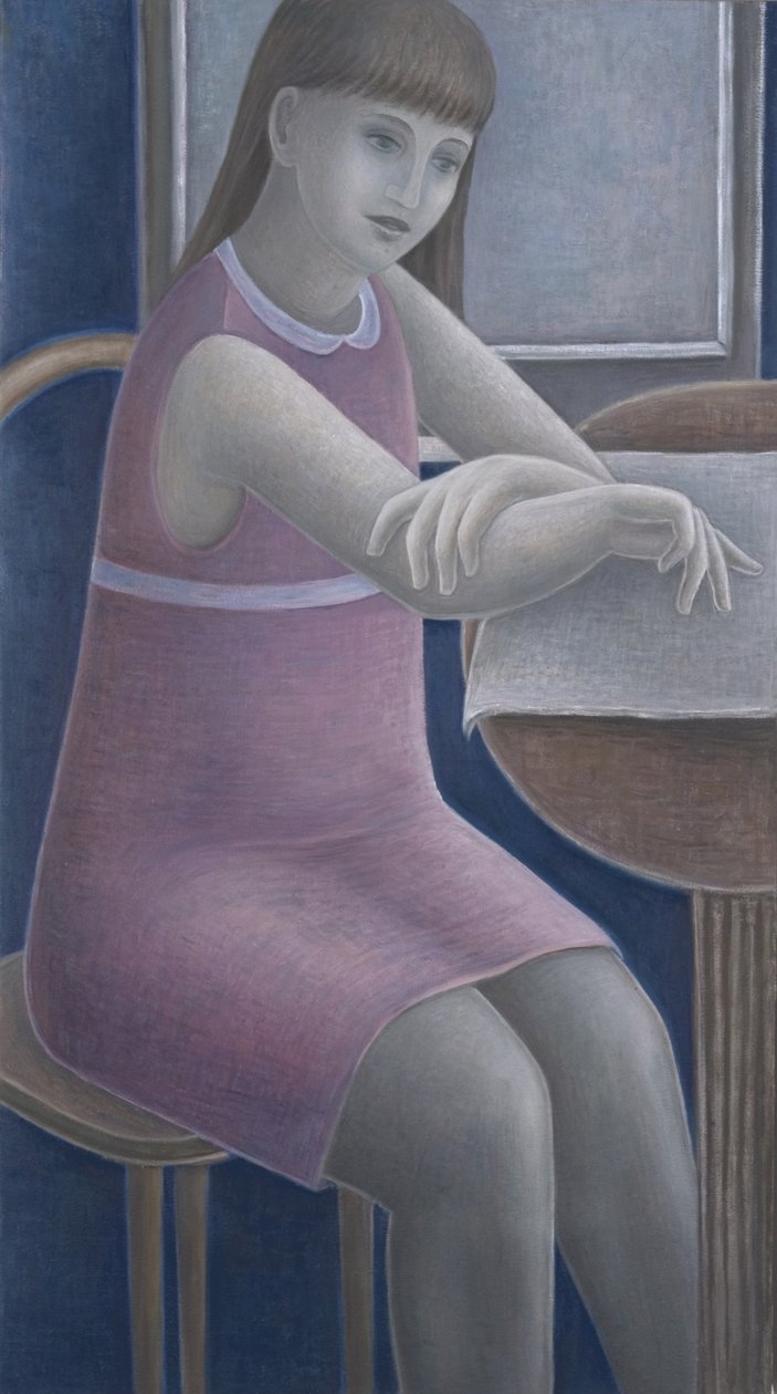 Mladá dívka čte, 2008 od Ruth Addinall