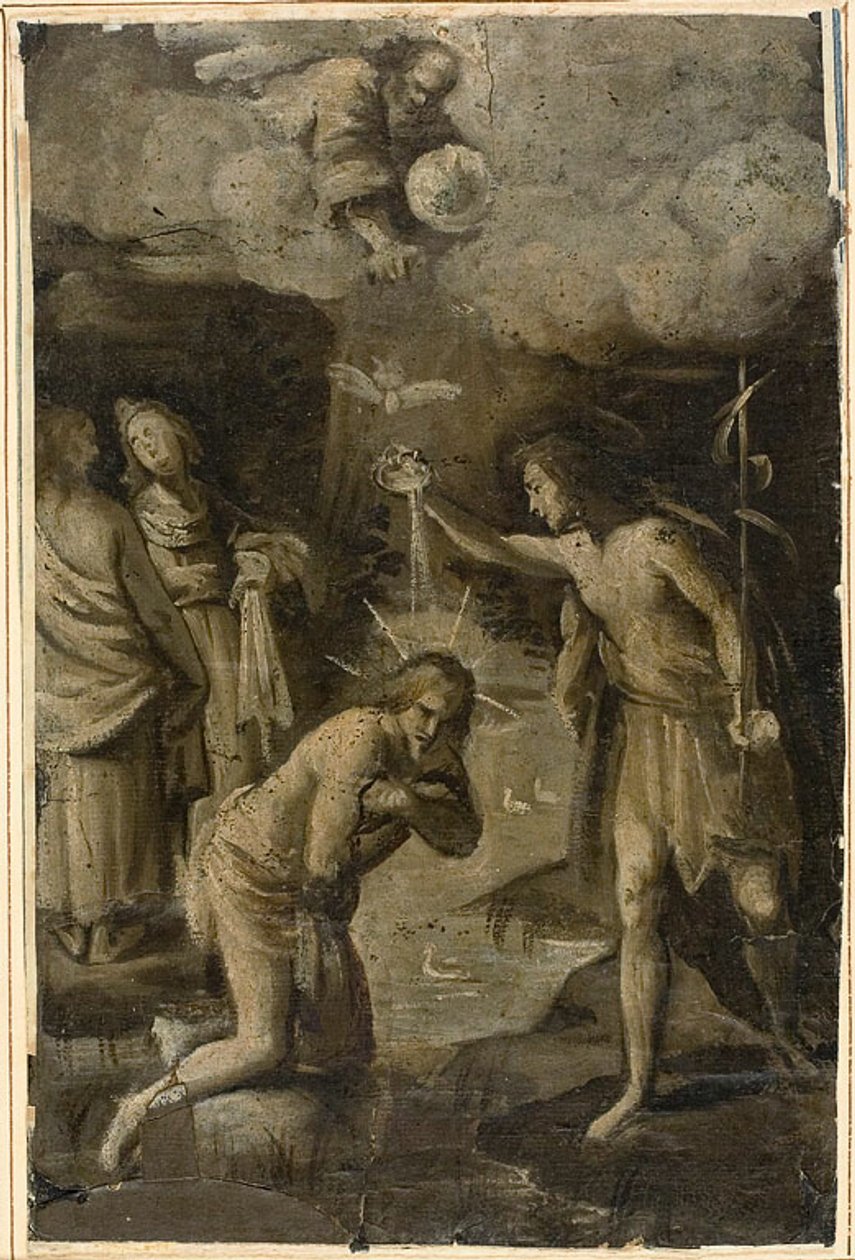 Křest Krista od Rutilio Manetti
