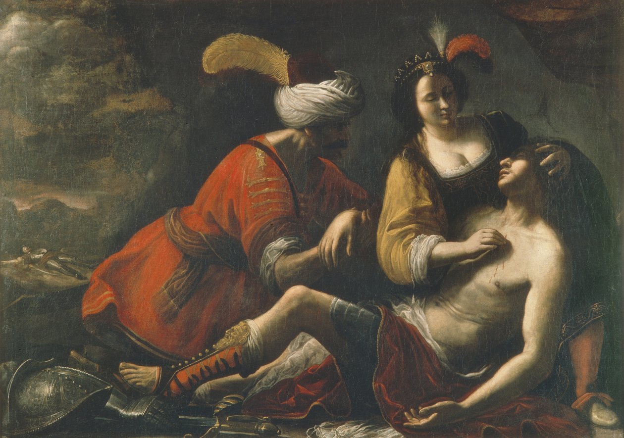 Tancred a Erminia od Rutilio Manetti