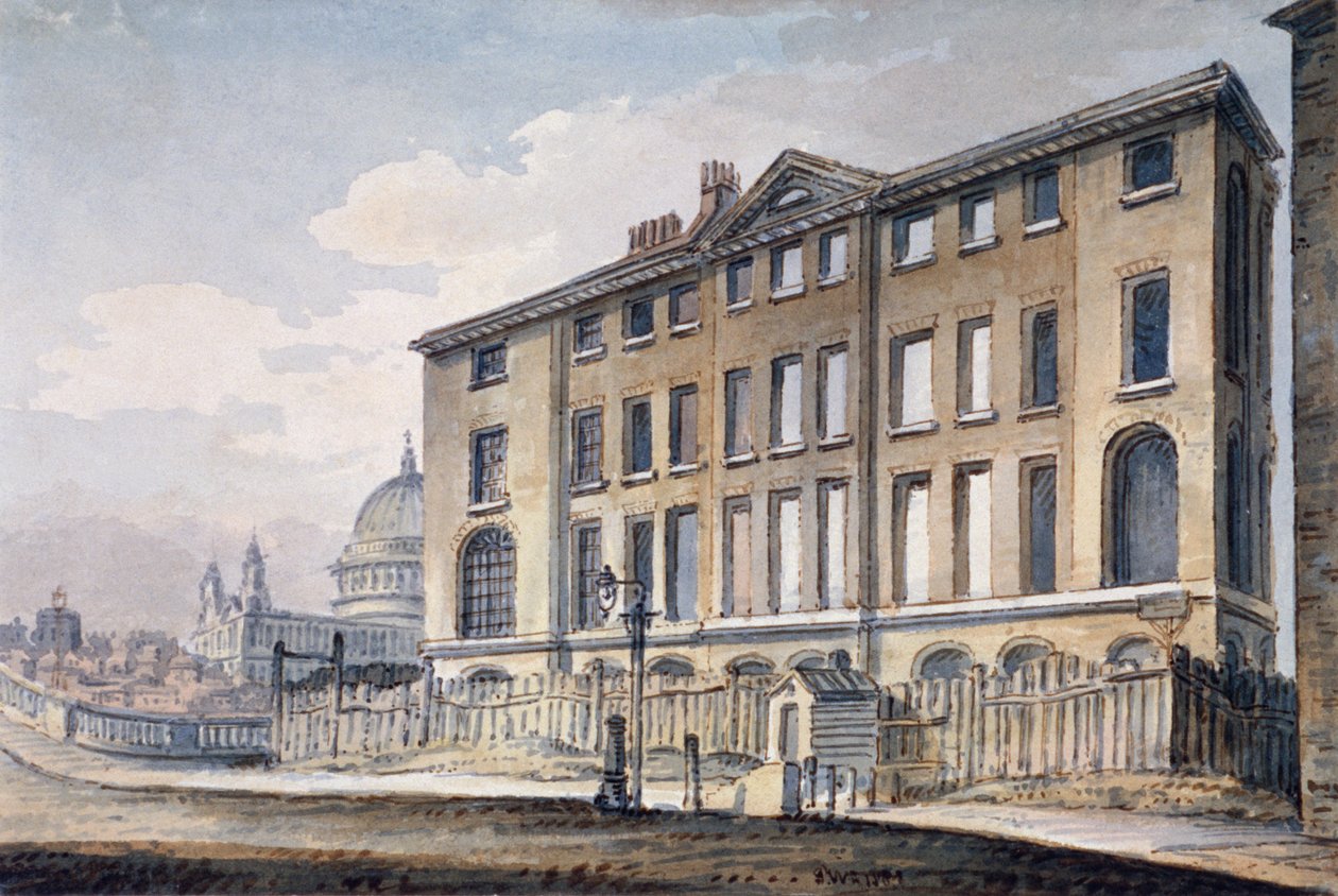 Albion Place, Southwark, Londýn, 1803 od SW