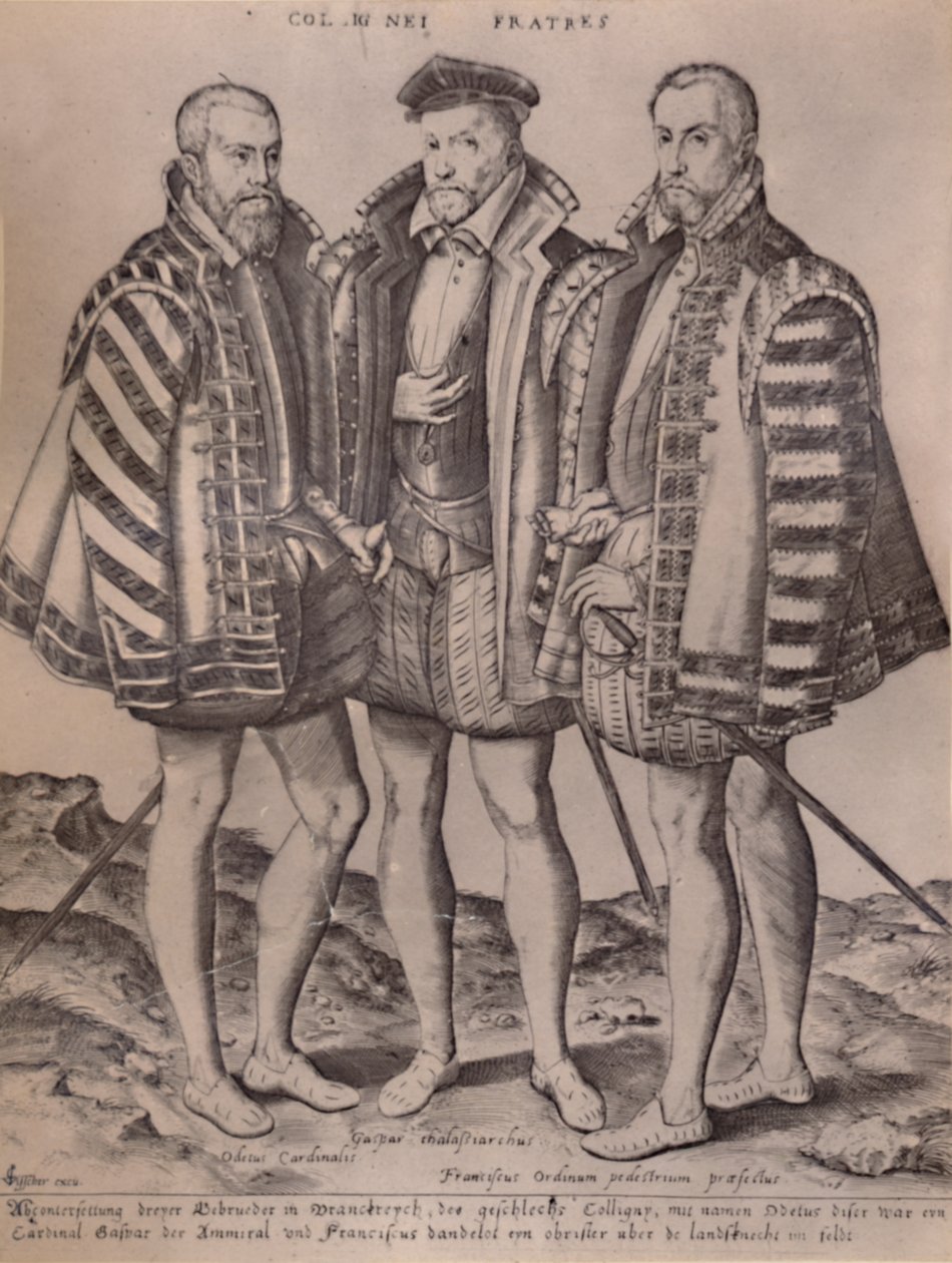 The Brothers Coligny, 16. století 1894 od S Duval