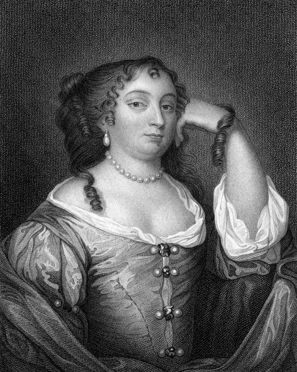 Anne Hyde, vévodkyně z Yorku, matka Marie II a královny Anny, 1825. od S. Freeman