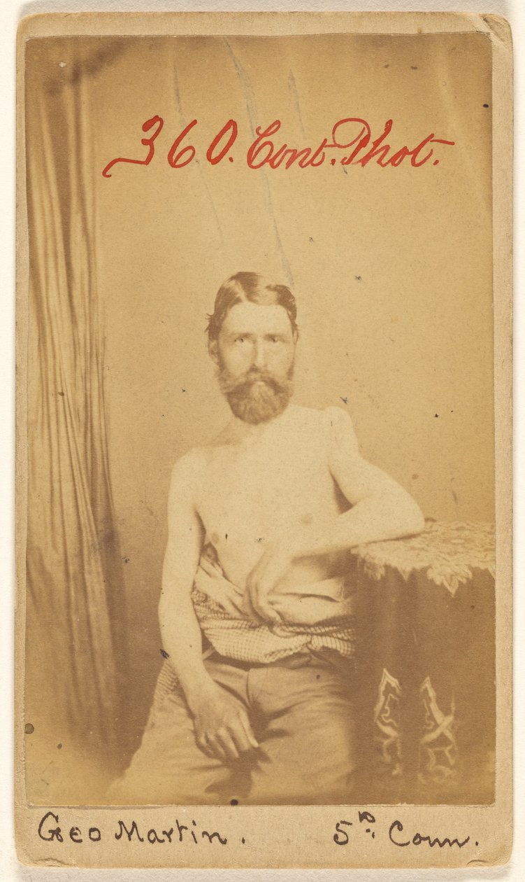 Geo. Martin, 5th Conn. [oběť občanské války] od S. Friedlaender