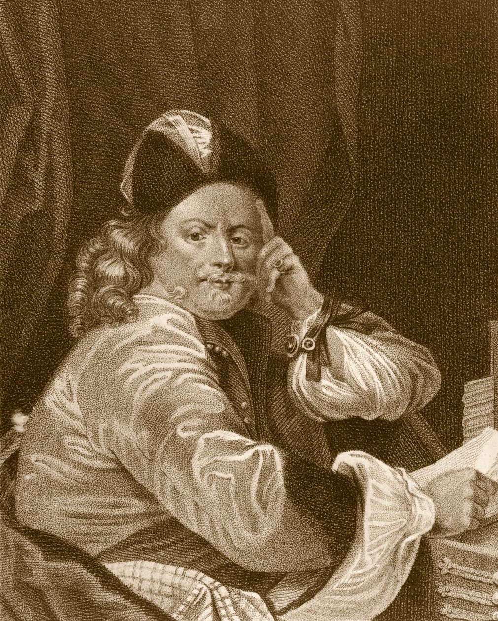 Thomas Killigrew, vyryl J.J. Van den Bergh od S. Harding