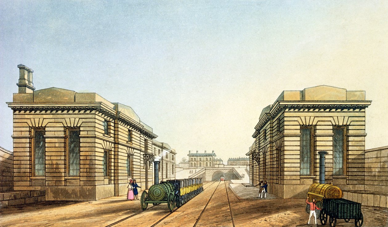 Edge Hill Station, End of the Tunnel, z 