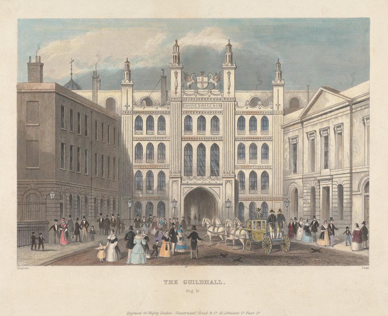 Guildhall, King Street od S. Lacey