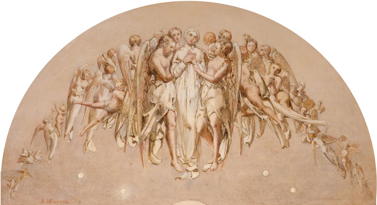 Přístup k nebeskému městu, 1840-1860. od S. Mayson