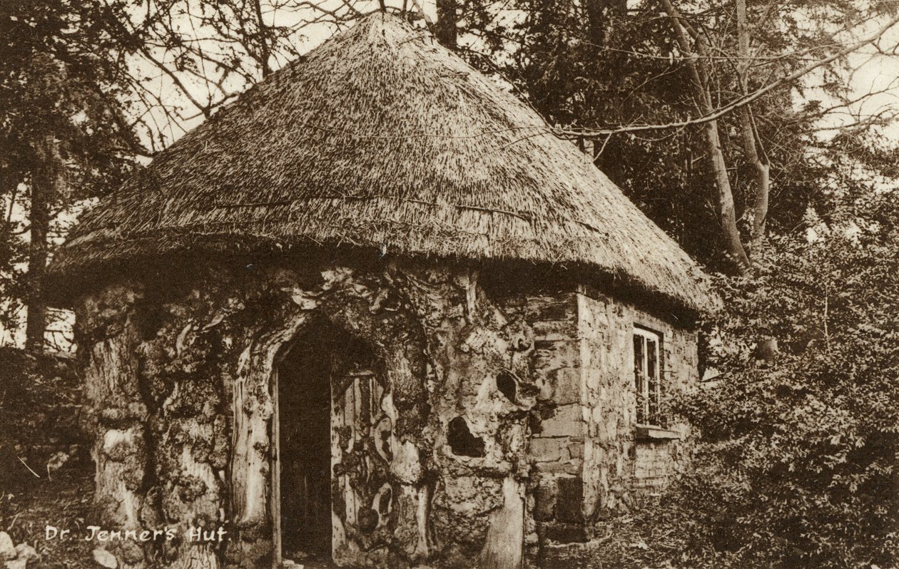 Došková chata Edwarda Jennera, Berkeley, Gloucestershire, 20. století. od S Pead