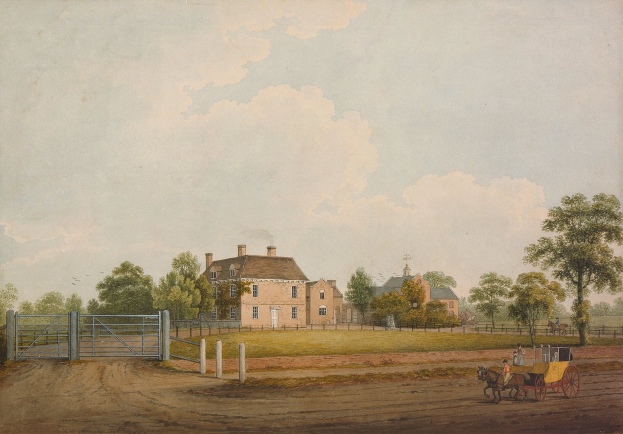 Homer Family Residence, Balsall Heath, 1799 od S. Wright